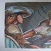 Serigrafia de 2 figuras