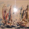 E. Mora - Sailboat in a Storm
