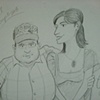 Stanley Coll - Portrait of Rina and Me