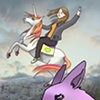 kara & alice crossing the alps