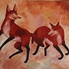 untitled (foxes)
