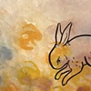 a delicate tension (fox & rabbit) - detail 2