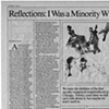 Reflections: I was a minority white boy