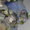 Blue Pebble Neckpiece