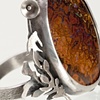 Opalised Wood Moss Ring