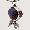 Opalised Wood Bloom Pendant