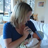 Mommy Catherine Feeding Hungry William