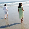 Playing on the Beach