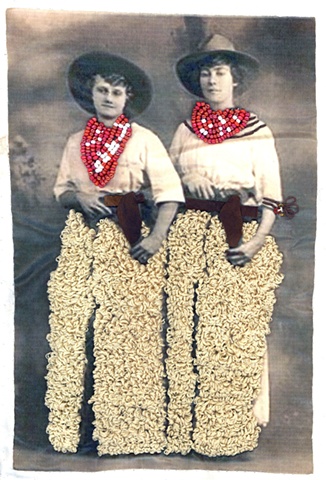 couple of cowgirls