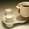Pallette with Coffee, Sugar, and Cream