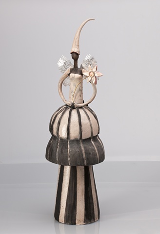 raku ceramic sculpture