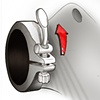 Folding Bicycle- Cam Lock Open