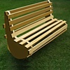 Wooden rocking chair
