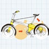 Detailed Sketch of Bicycle 