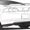 Rear Spoiler Illustration