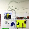 View of the studio