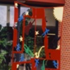 Painted Steel Exterior Sculpture
