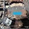 DAWIT L. PETROS, Subsequent markings on Google Earth map delineate potential balloon seascape formation and identify site of Bahti Meskerem Square, Part II, Asmara, Eritrea, Google Earth Map 