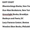 BOOKSTORE LISTINGS