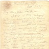 Letter from Tombs Prison, 1917
