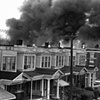 Photo of MOVE bombing, May 13th, 1985