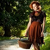 Sea Anemone Skirt, Recycled Mink and Silk Scarf 