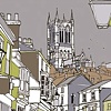 View of The Strait, Lincoln