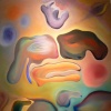 Color Bath with Man