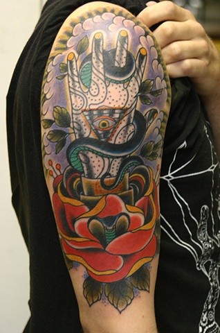 Rose Hand Snake