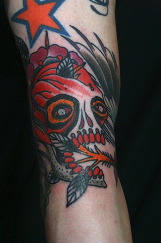 Skull Rose