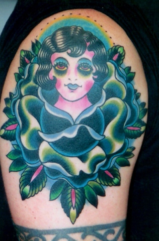woman head