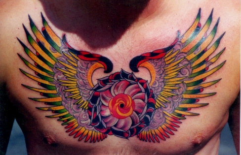 rose chest wings