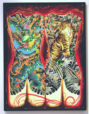 Dragon/Tiger Bodysuits