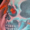 skull hand