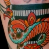 torch w/ snake
