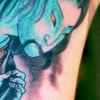 ghost hair in mouth