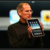 A sick Steve Jobs with an over-hyped device