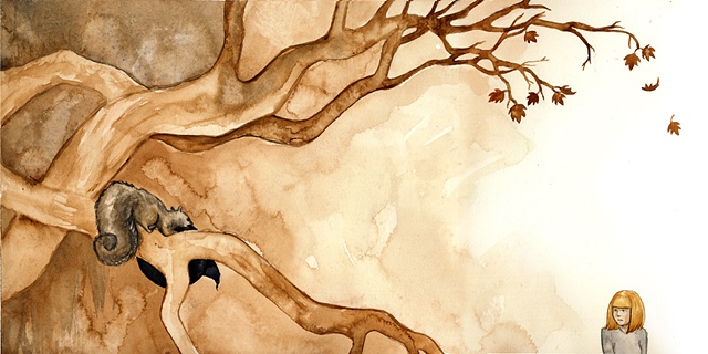 Debbie Sees Gabby In Tree With Hat