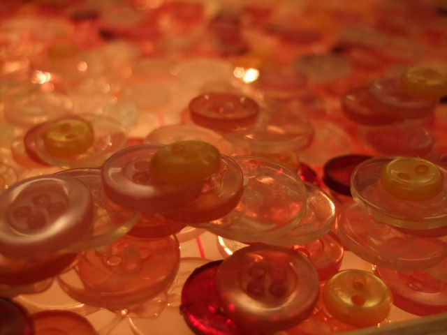 button lightbox, detail
