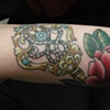 Key and rose
