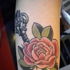 Erika's pretty key and rose