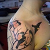 Winter Birds ( seagull outline not by me)