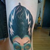 Josh's lady Frankenstein knee