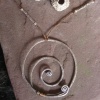 Gold Accented Spiral