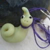Glow-in-the-Dark...Slug? Necklace
