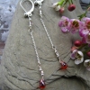 Tiny Rose Dangles...