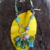 Turquoise Cluster Pendant