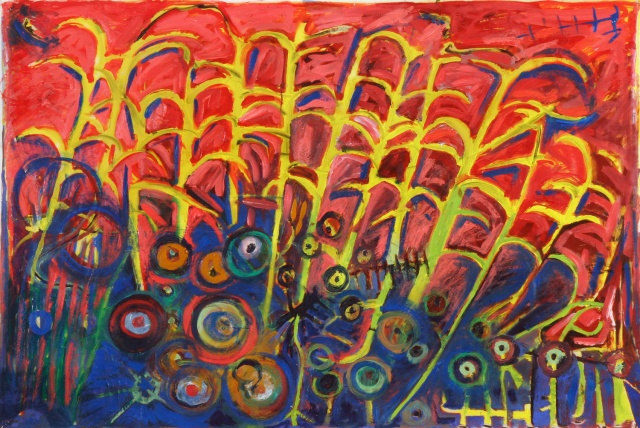 Abstraction, Mexican Milpa