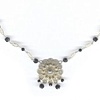 Vintage Filigree and Glass