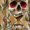 Skull Hourglass